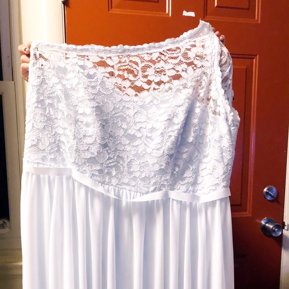 David’s Bridal Bridesmaid Gown